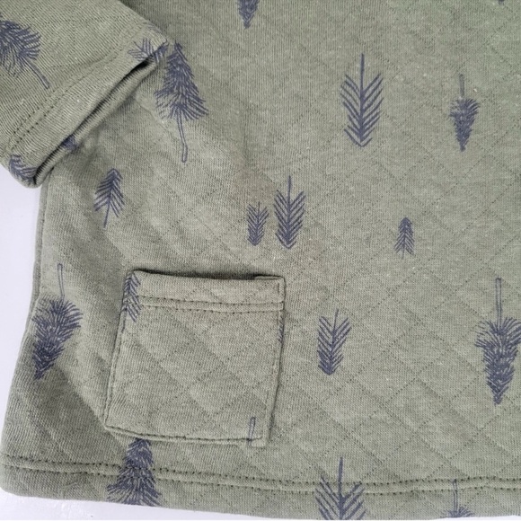 New! Baby 2pc Quilted Pullover & Leggings Set, Olive Green- Boy or Girl … - Picture 7 of 9